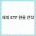 해외 ETF 투자 환율 변동 대응 전략과 자금 흐름 관리법