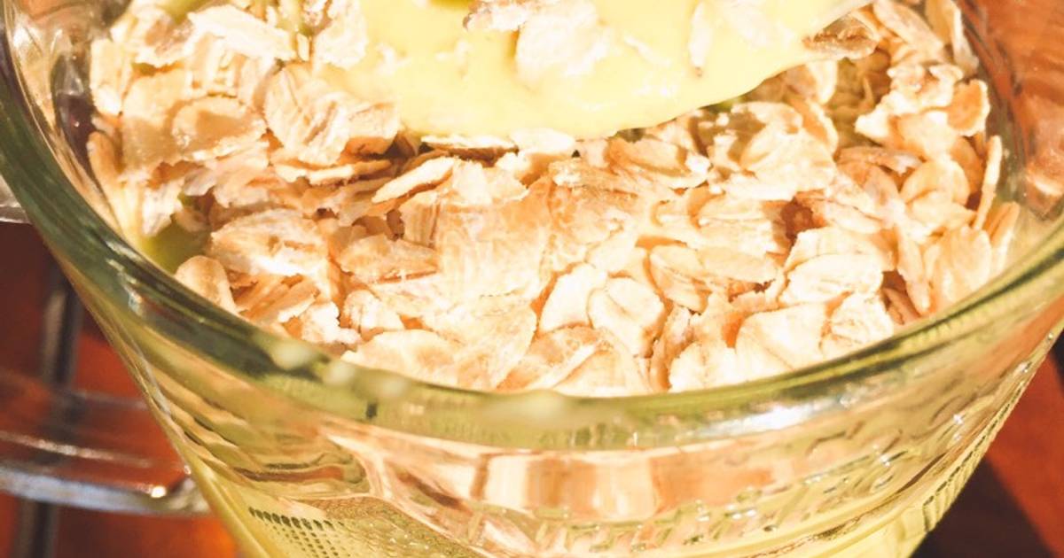 Eat clean- sữa chua bơ chuối yến mạch- bữa sáng nhanh gọn giàu dinh dưỡng