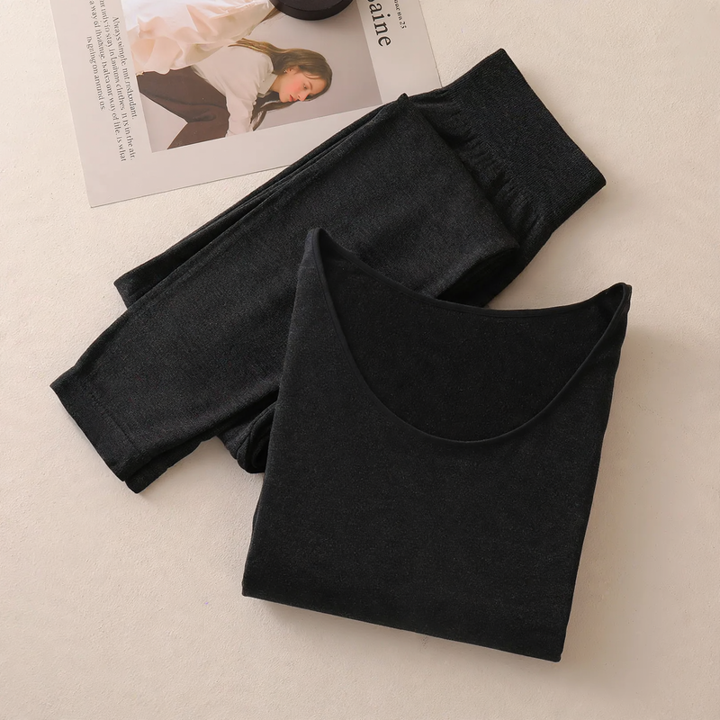 Women’s Thermal Underwear Set, Modal, Seamless, Shaping