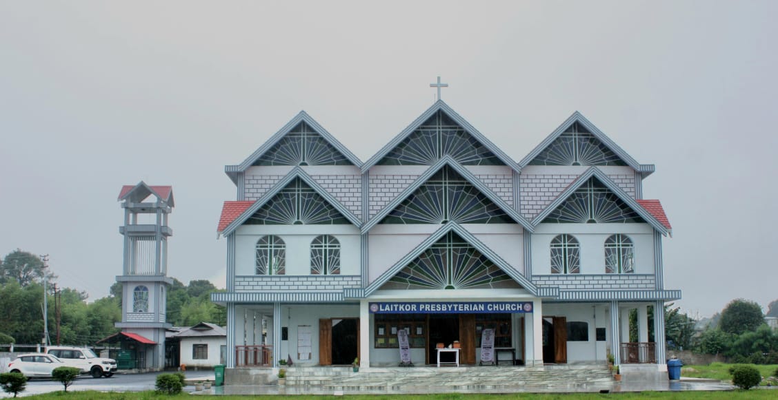 Laitkor Presbyterian Church Landscape