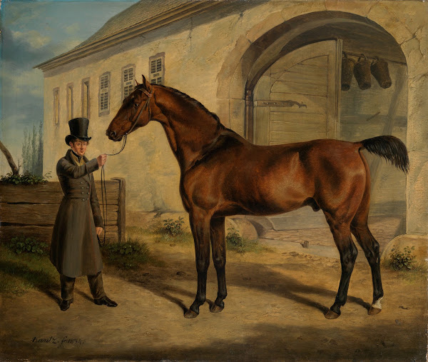 Englischer Vollbluthengst Robert 1834