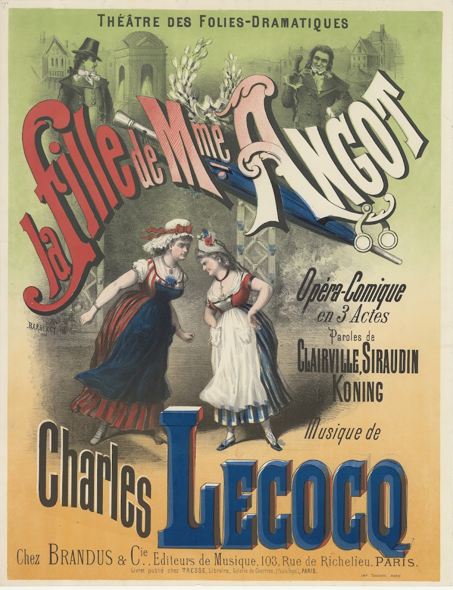 Théâtre des Folies Dramatiques La fille de Mme Angot opéra comique en 3 actes 18