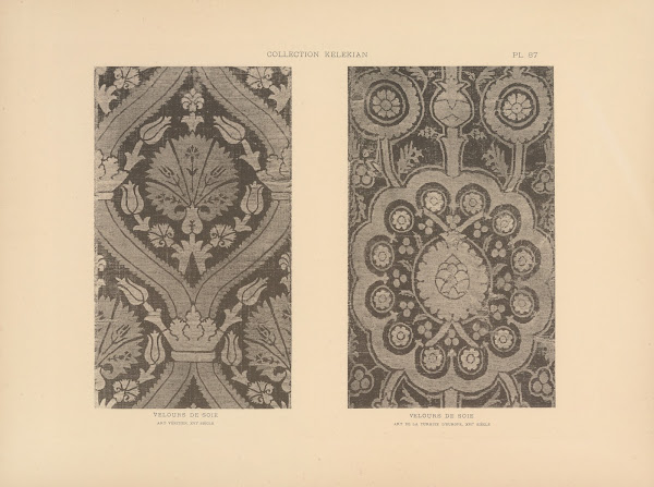 La collection Kelekian Etoffes  tapis dOrient  de Venise Pl087 1900