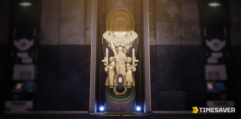 The Monument to Lost Lights Exotic archive kiosk in the Tower Courtyard in Destiny 2, where the Truth rocket launcher is purchased