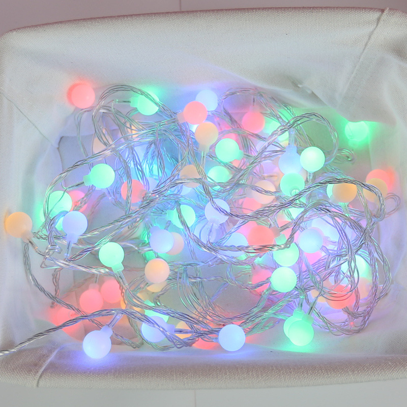 LED-Lichterkette mit Kugeln, Modell HS-1120