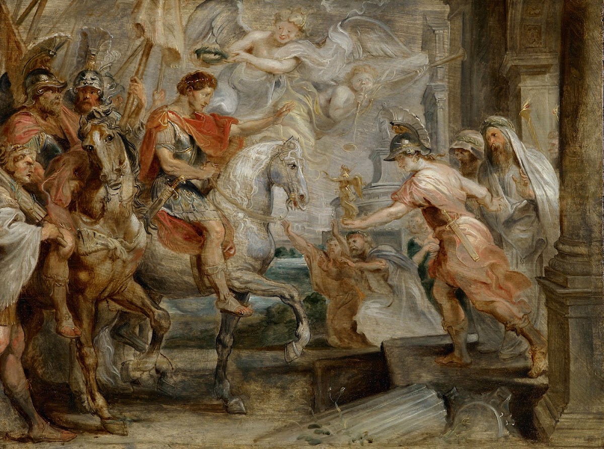 Triumphant Entry Of Constantine Into Rome 1621