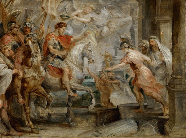Triumphant Entry Of Constantine Into Rome 1621