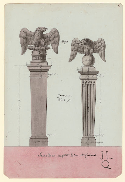 cabellons du petit salon et cabinet 1786