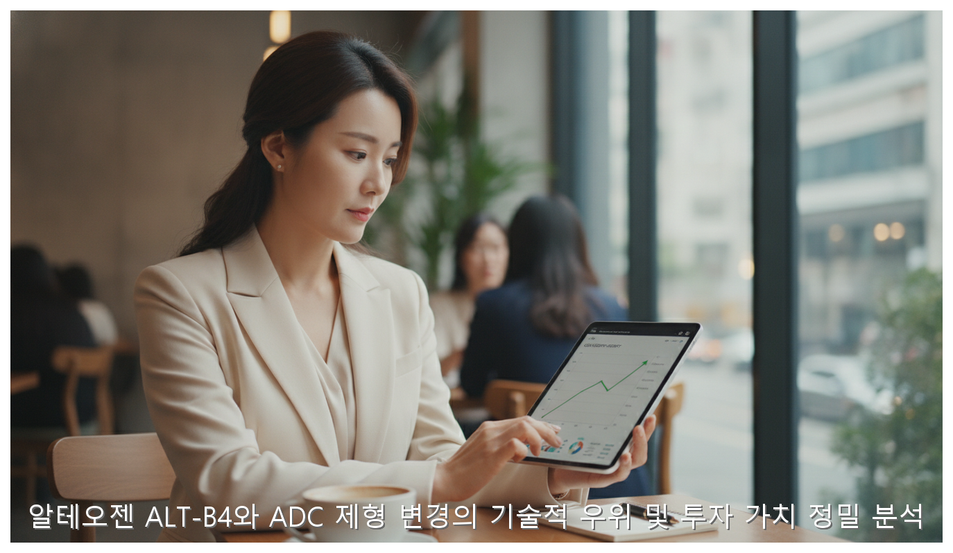 알테오젠 ALT-B4와 ADC 제형 변경의 기술적 우위 및 투자 가치 정밀 분석 핵심 안내 및 분석 인포그래픽 (7)