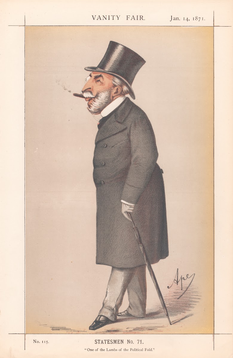 One of the Lambs of the Political Fold  Mr Apponyi 14 Jan 1871 1871