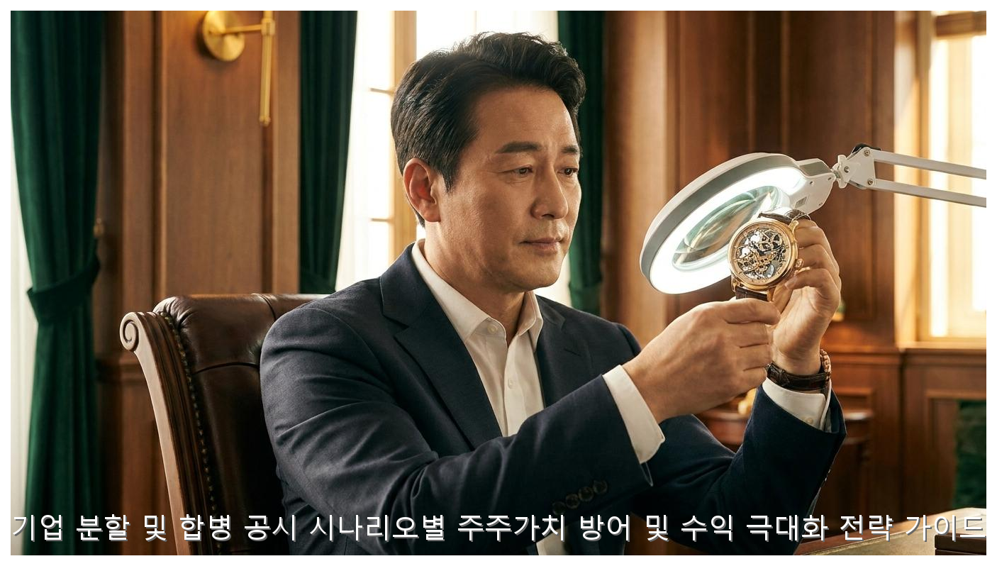 기업 분할 합병 대응 전략 가이드 핵심 안내 및 분석 인포그래픽 (4)