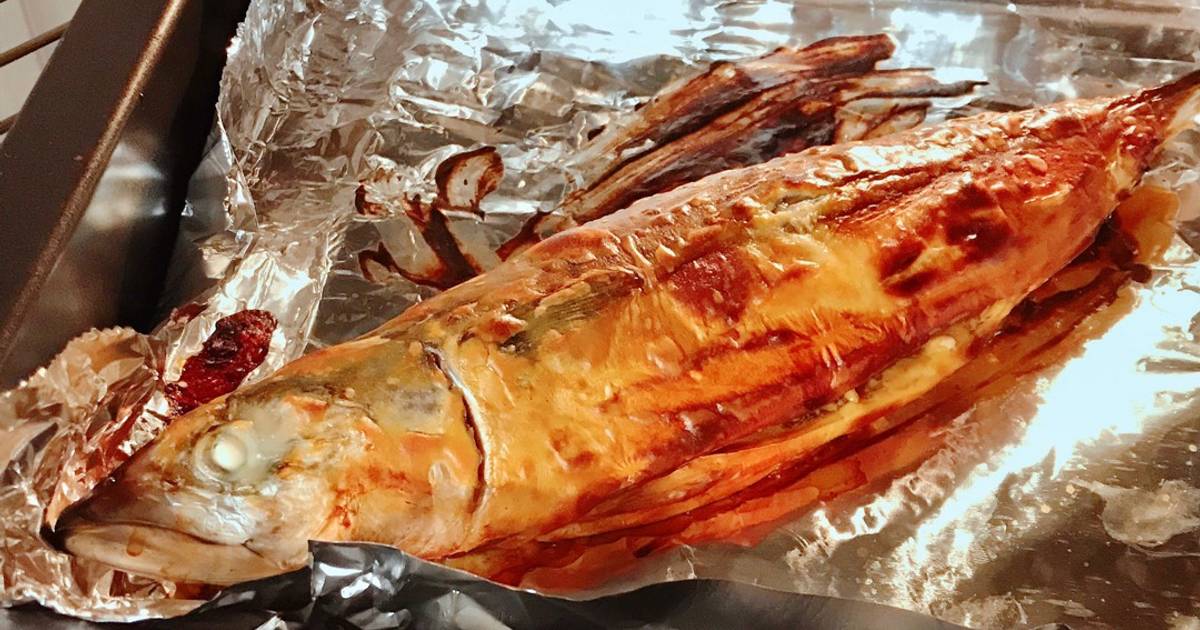 Cá Mackerel Nướng Mù Tạt
