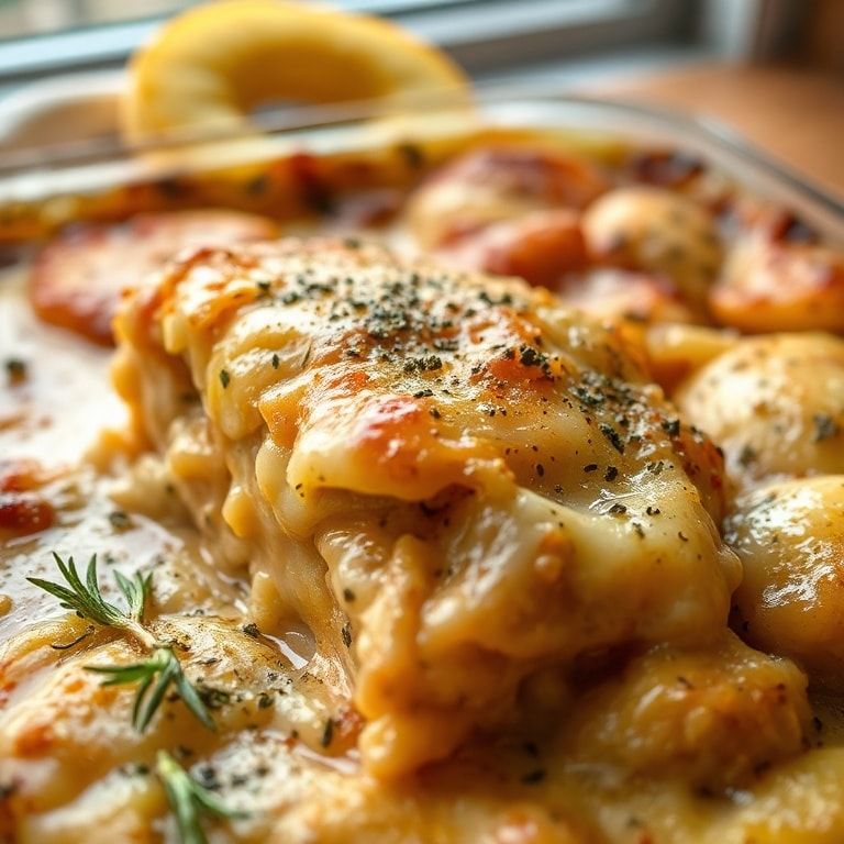 Brown Sugar Pineapple Chicken Bake Recipe: Quick & Chewy Family Dinner