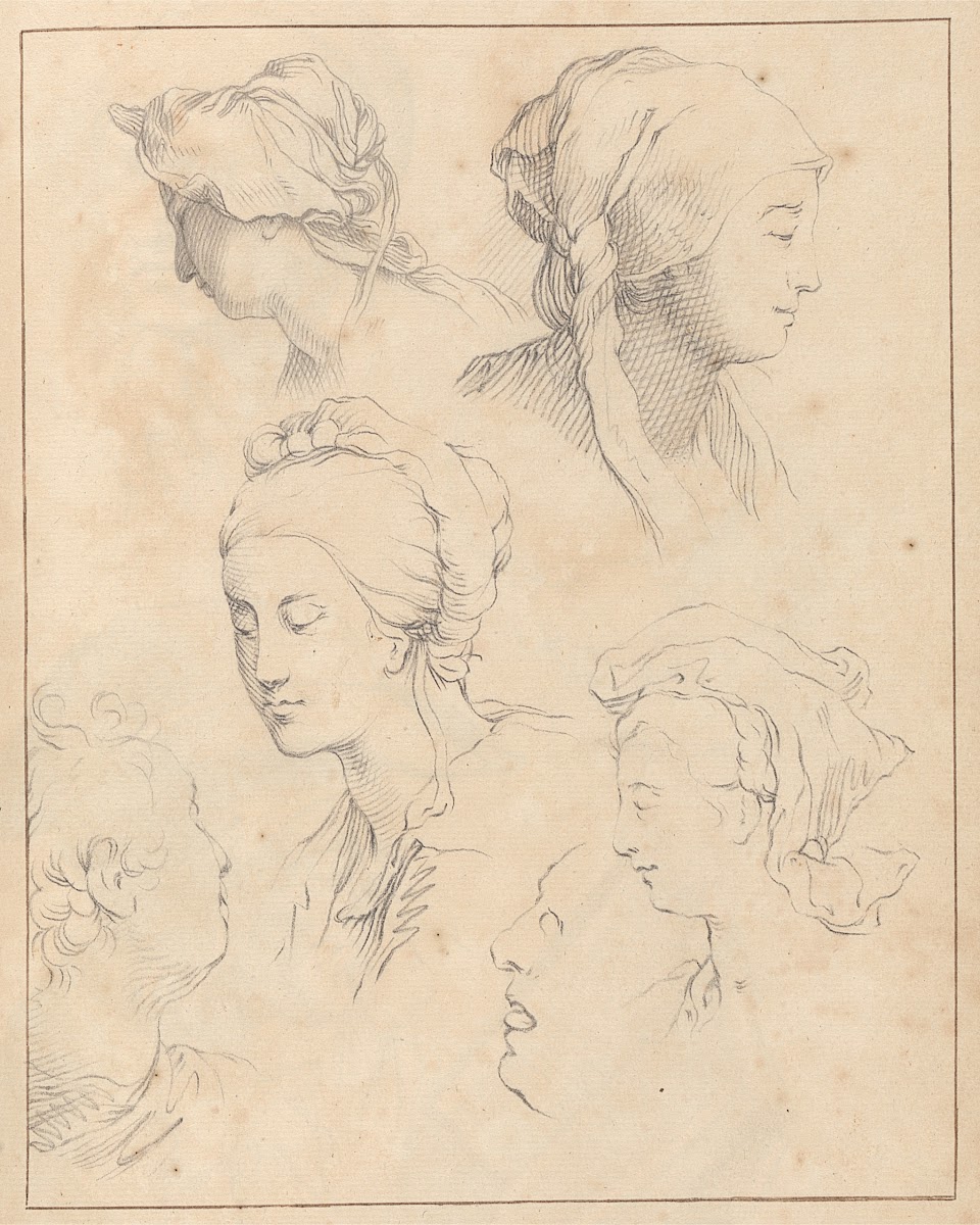 Six Heads between 1715 and 1720
