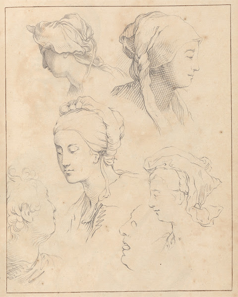 Six Heads between 1715 and 1720