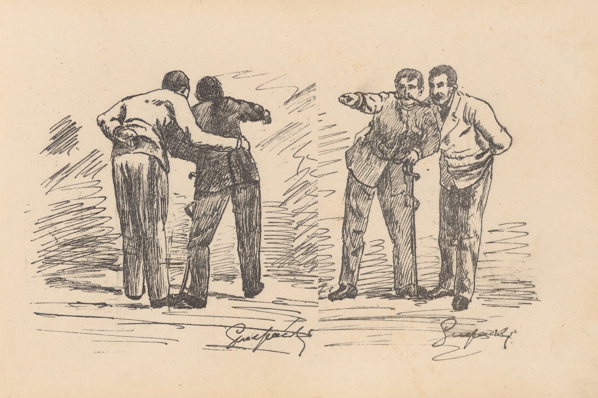 Dwaj mężczyźni 1896