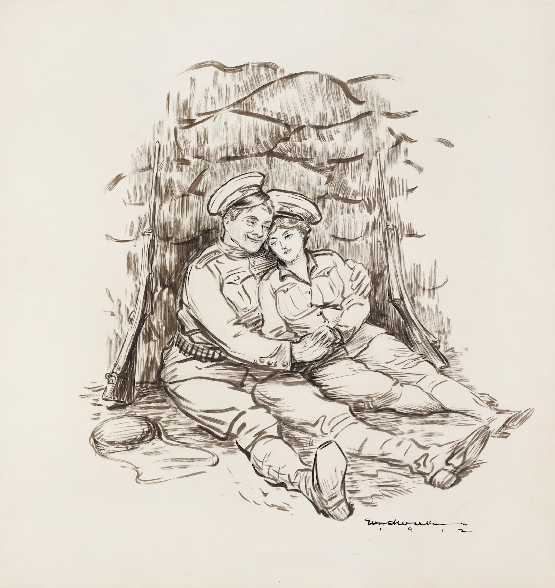 When women are soldiers Signs of early engagement 1912