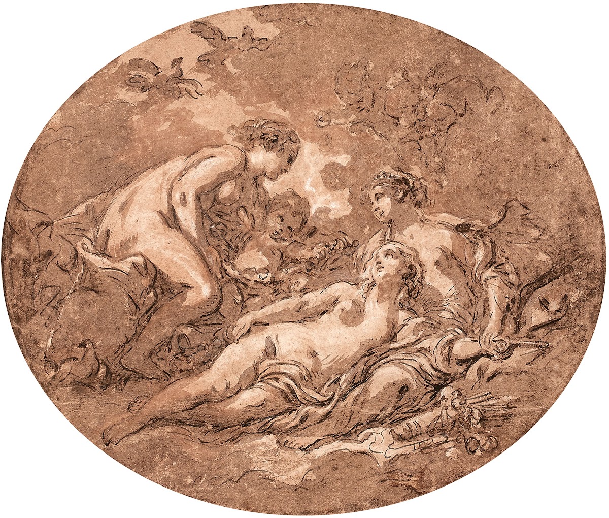 Les trois Grâces et lAmour