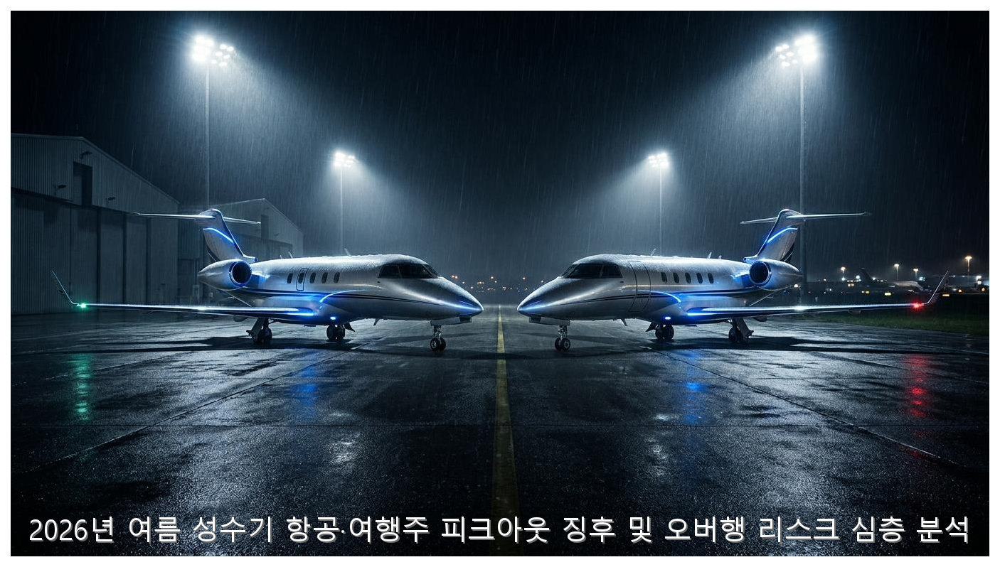 2026년 여름 성수기 항공·여행주 피크아웃 징후 및 오버행 리스크 심층 분석 핵심 안내 및 분석 인포그래픽 (4)