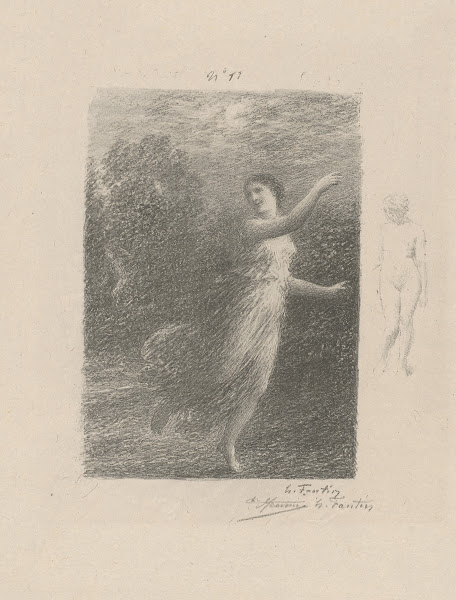 De nuit la Nymphe errante 1905