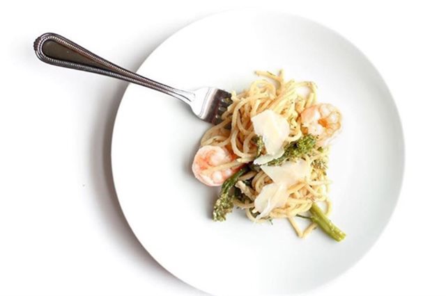 Pasta Tôm Sốt Kem