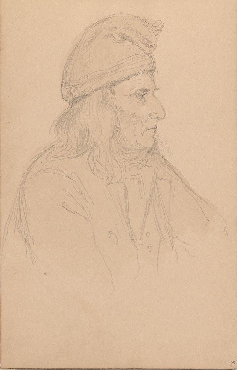 Male portrait between 1855 and 1857