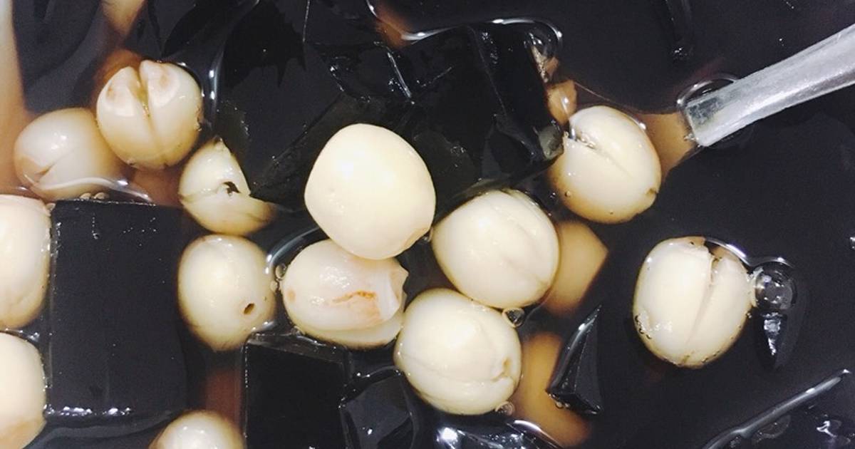 #eatclean - Chè hạt sen thạch sương sáo