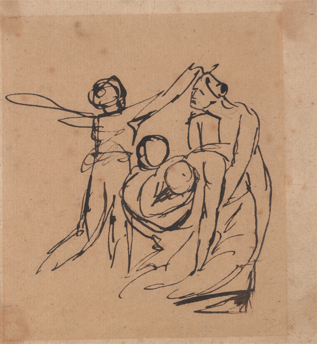 Mourning Group ca 1790