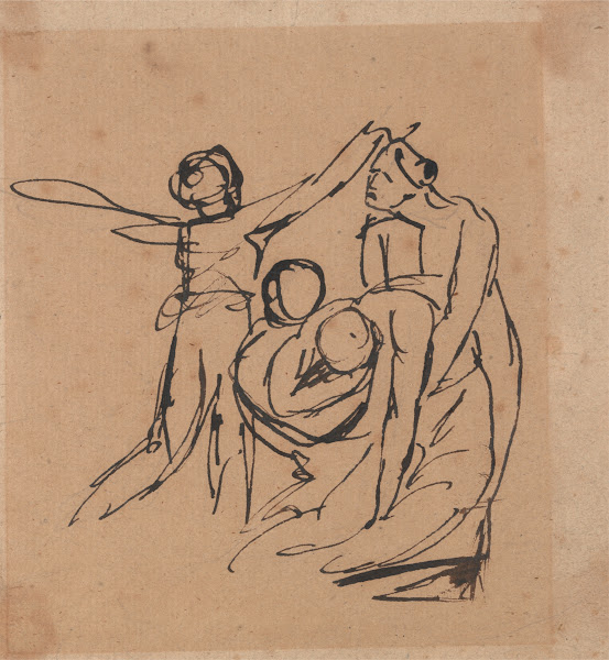 Mourning Group ca 1790