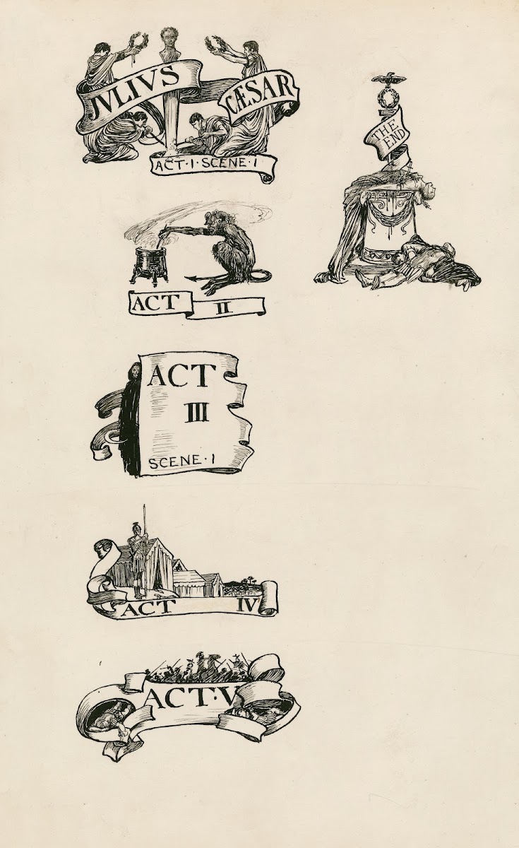 Julius Caesar Headings 1900
