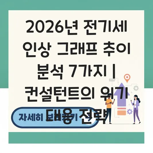 전기세 인상 그래프 추이 전망 분석