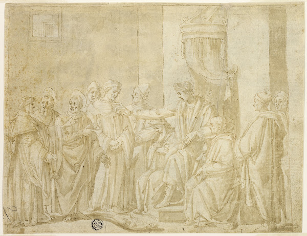 Saints Peter and Paul Disputing with Simon Magus before Nero c 1580