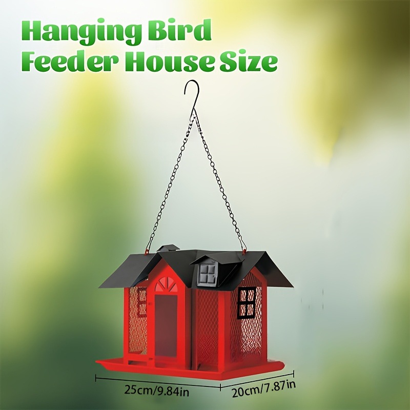 Creative Bird Feeder in House Shape
