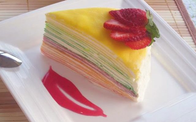 Bánh 7 Màu Không Cần Lò Nướng