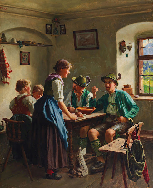 A farmhouse parlour