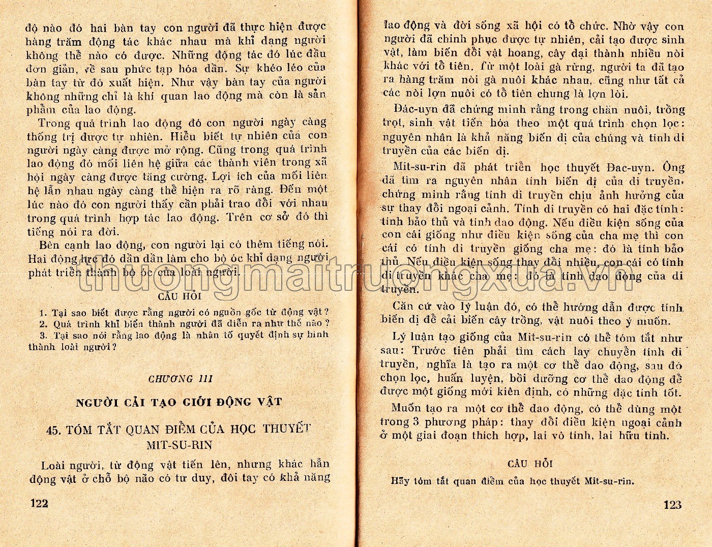 Động vật lớp 7 phổ thông (1968) - Trang 34