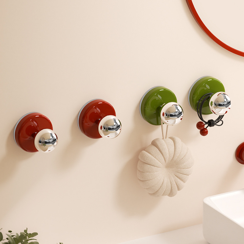 Suction Cup Hook, multi-use, various colors