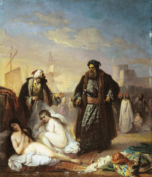 The slave merchant in Turkey 1853