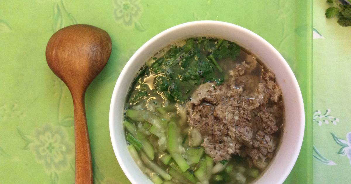 Cua nấu bầu