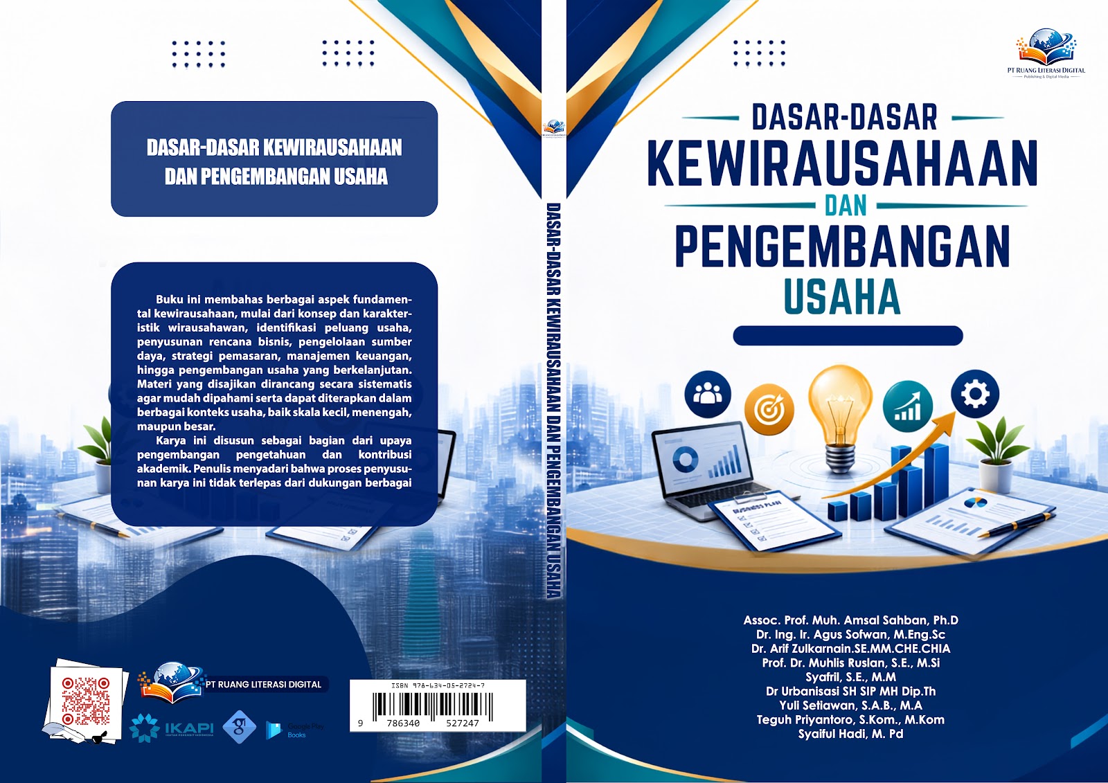 Cover depan Dasar-Dasar Kewirausahaan dan Pengembangan Usaha