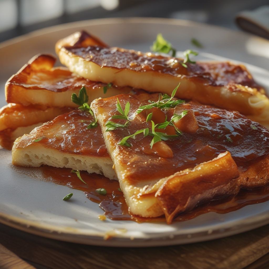 Grießschnitten mit Kirschenkompott – Easy Homemade German Comfort Food finished