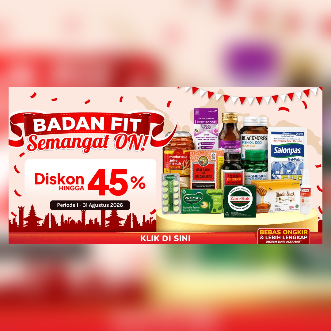 Badan Fit, Semangat On 1-31 Agustus 2026
