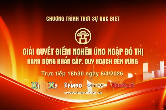 Giải quyết điểm nghẽn úng ngập đô thị - hành động khẩn cấp, quy hoạch bền vững - Đài Phát thanh và truyền hình Hà Nội