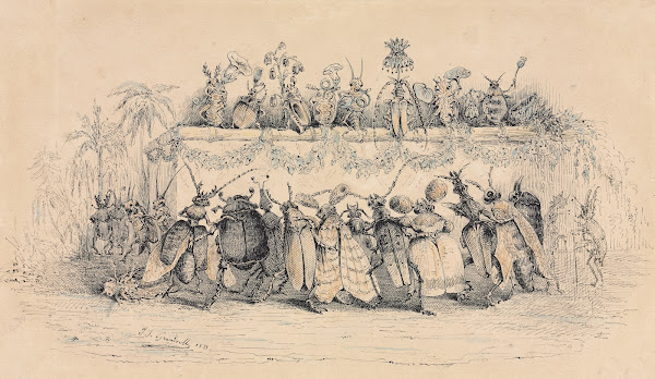 An Insect Ball 1835