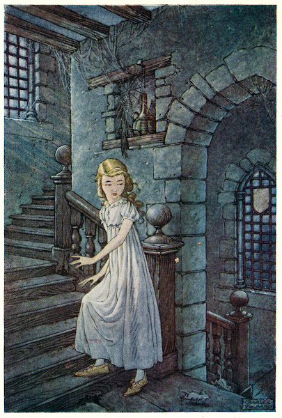 So up she went stair after stair 1949