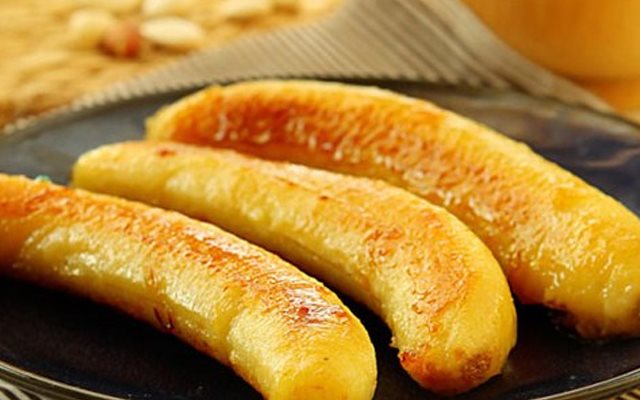 Chuối Chín Nướng Mật Ong