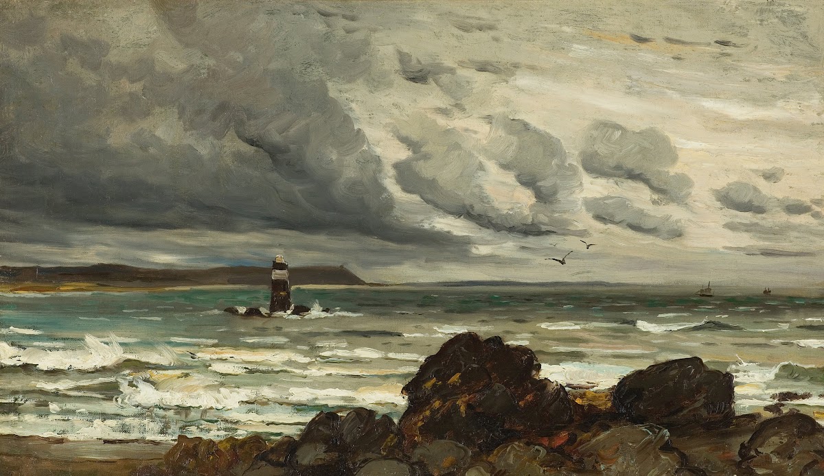 Seascape With Lighthouse