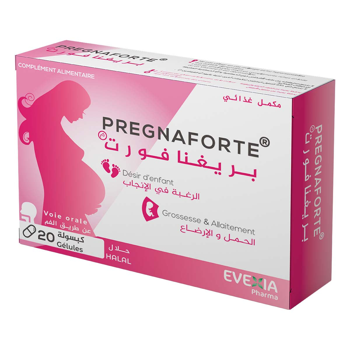 PREGNAFORTE  B/20 GELULE