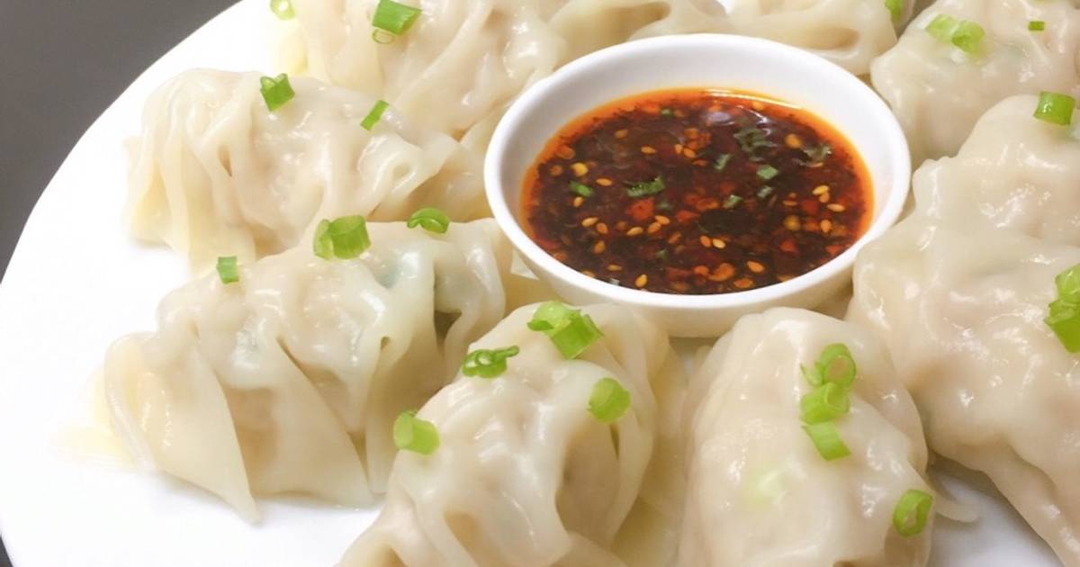 Sủi cảo luộc 🥟🥟món nhanh,gọn
