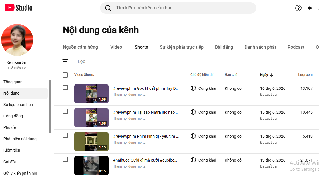 Bán kênh Youtube 1k sub anh em cần Mua kênh Youtube 1k sub u...